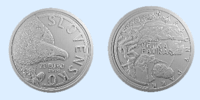 20 euro argent Slovaquie 2009 , 1er prix
