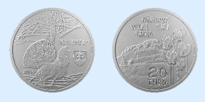 20 euro argent Slovaquie , 3ème prix
