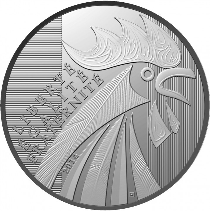 Dessin 3D ARGENT face commune COQ BD.jpg (296.05 Kio) Consulté 92988 fois 10 € Coq Avers