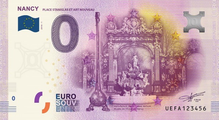 FR54-UEFA-01 - NANCY - PLACE STANISLAS ET ART NOUVEAU