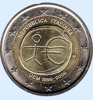 2 euro EMU Italie 